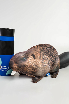 картинка Кружка-термос «Бобрящий напиток» от магазина Одежда+