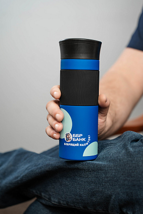 картинка Кружка-термос «Бобрящий напиток» от магазина Одежда+