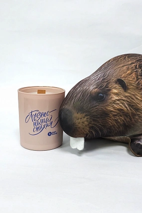 картинка Ароматическая свеча Роза "Бизнес-наша стихия" от магазина Одежда+