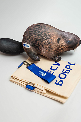 картинка Сумка-шоппер "НЕСУ БОБРО" от магазина Одежда+