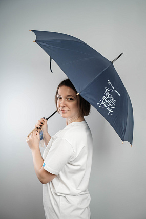 картинка Зонт-трость «Бизнес - наша стихия» от магазина Одежда+
