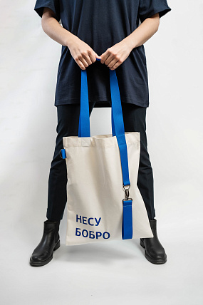картинка Сумка-шоппер "НЕСУ БОБРО" от магазина Одежда+