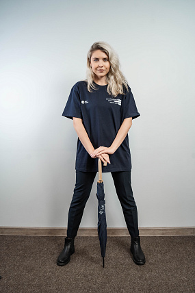 картинка Зонт-трость «Бизнес - наша стихия» от магазина Одежда+