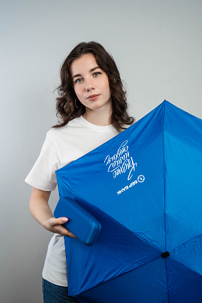 картинка Мини-зонт в чехле "Бизнес - наша стихия" от магазина Одежда+